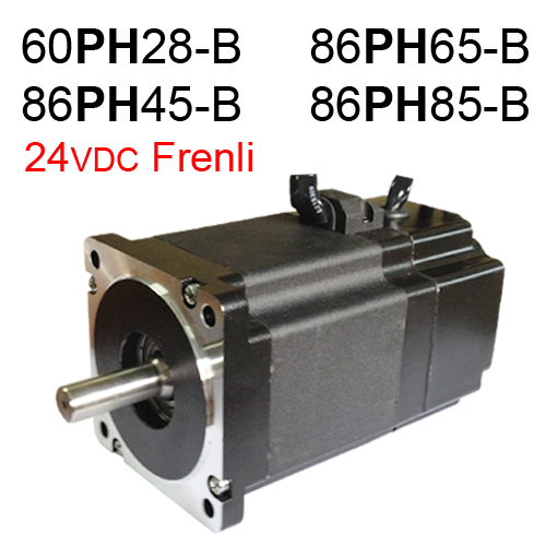 24VDC Frenli Step Motor