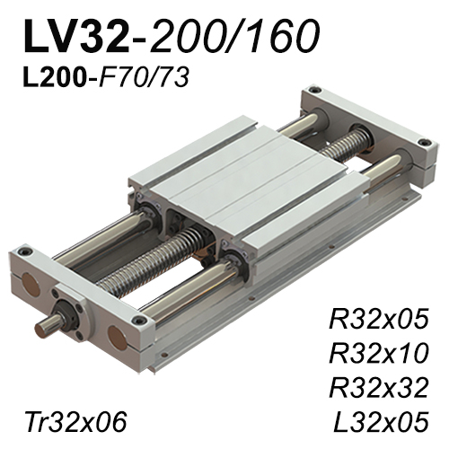 LV32-200 Lineer Vidalı Modül